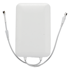 Antena Sectorial Wi-Fi de 90° para Exterior con Montaje / 2.4 y 5 GHz / Ganancia 15 dBi / Conectores RPSMA / Ideal para APs Conectorizados Unifi, Altai, TP-Link y Grandstream.