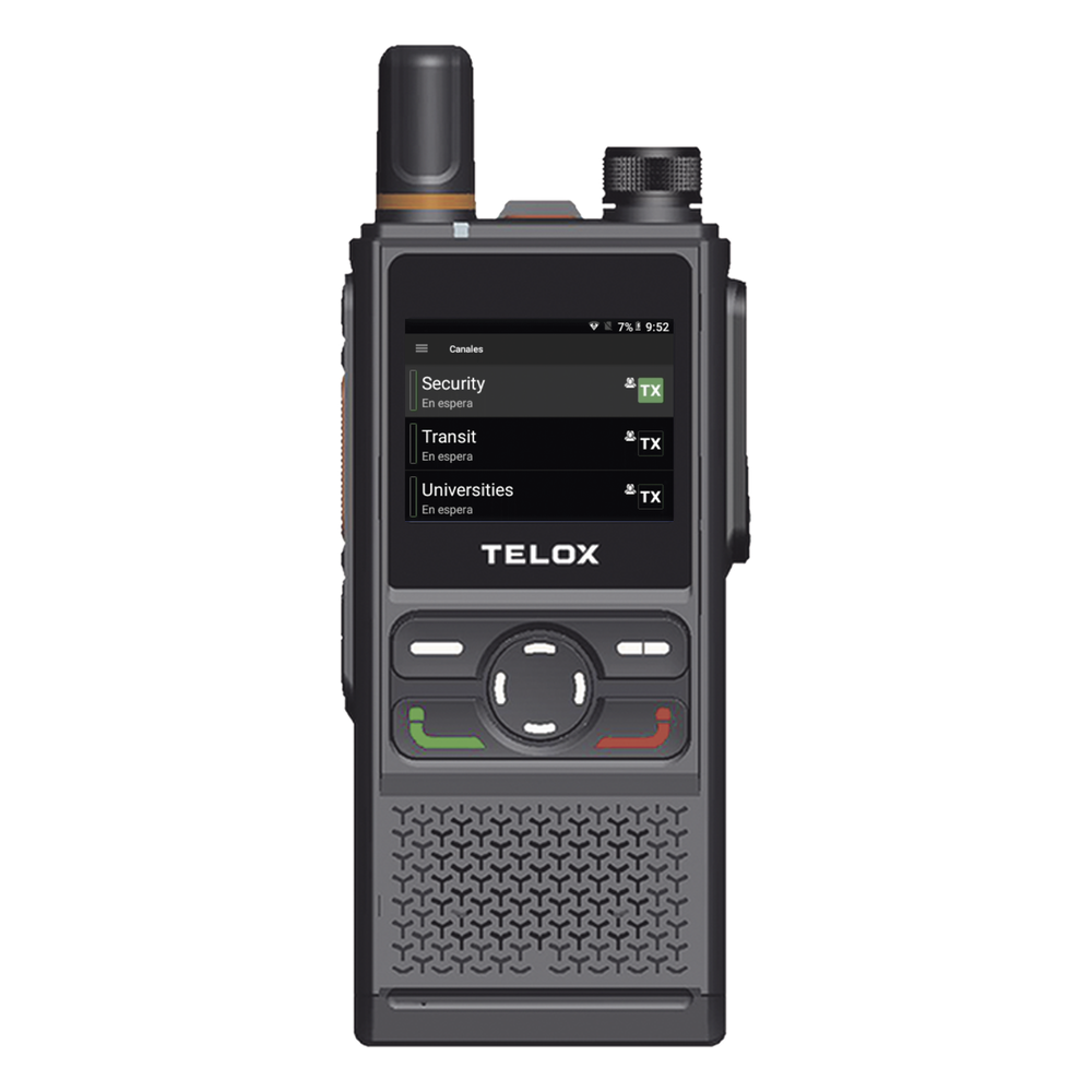 Radio PoC 4G LTE TE320 Incluye 1 año de Servicio de NXRADIOTERMINAL
