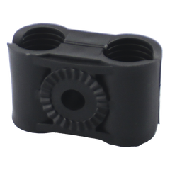 Paquete de 10 Sujetadores Plasticos Para Cable Coaxial de 1/2"