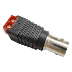 Conector BNC Hembra a Terminales Tipo Tornillo