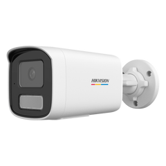 [ColorVu 3.0 + MD 3.0] Bala IP 2 Megapixel / Lente 4 mm / 50 mts IR + 50 mts Luz Blanca / Micrófono Integrado / Motion Detection 3.0 / Exterior IP67 / dWDR / PoE / Micro SD