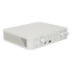 Amplificador | Bluetooth | 2 Canales con Control de volumen Independiente | 30 W por Canal | Salida 4-8 ohms x 2 | 100V COM x 2 | Una Zona | Música Ambiental