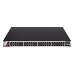 RG-CS83-48GT4XS-PD Switch Administrable Capa 3 PoE con 48 puertos Gigabit 802.3af/at + 4 SFP+ para fibra 10Gb, hasta 1,480 watts, gestión gratuita desde la nube.