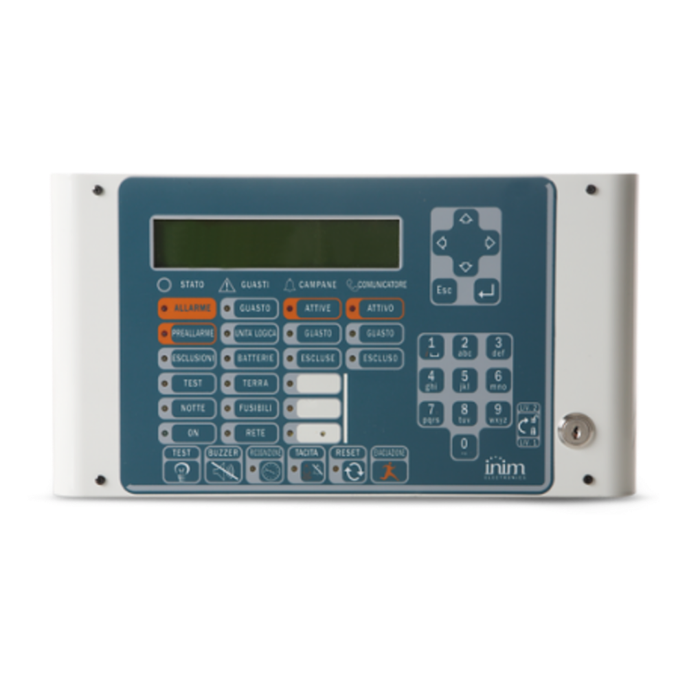 Panel Repetidor Remoto | SmartLetUSee LCD | Control y Visualización | Compatible SmartLoop-SmartLight-SmartLine | RS485 1000 m (3280.8 ft)