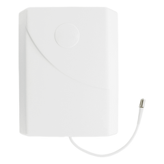 Antena Tipo Panel de Montaje en Pared, Multibanda 700-960 MHZ/ 1710-2170 MHz, 75 Ohm, conector F hembra.