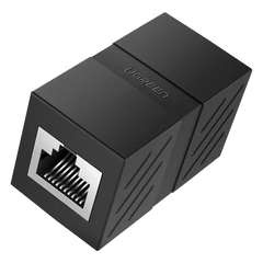 Acoplador (Extensor de Cable Ethernet RJ45 a RJ45) | 1000Mbps | Compatibilidad con Cat7 Cat6A Cat6 Cat5e | Compatible con POE | Ignífugo | ABS