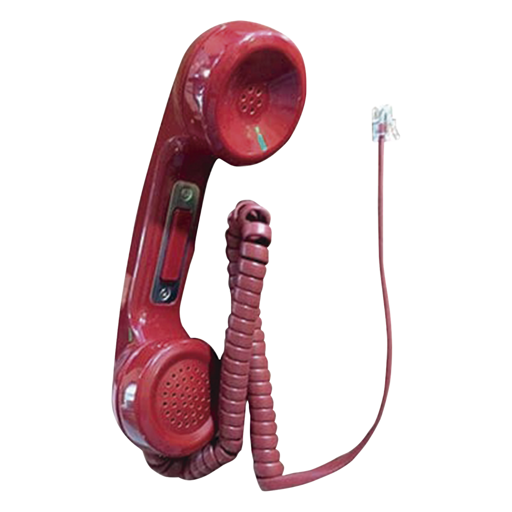 Auricular telefónico para bomberos para paginación y comunicación FFT en sistemas DVC-EM