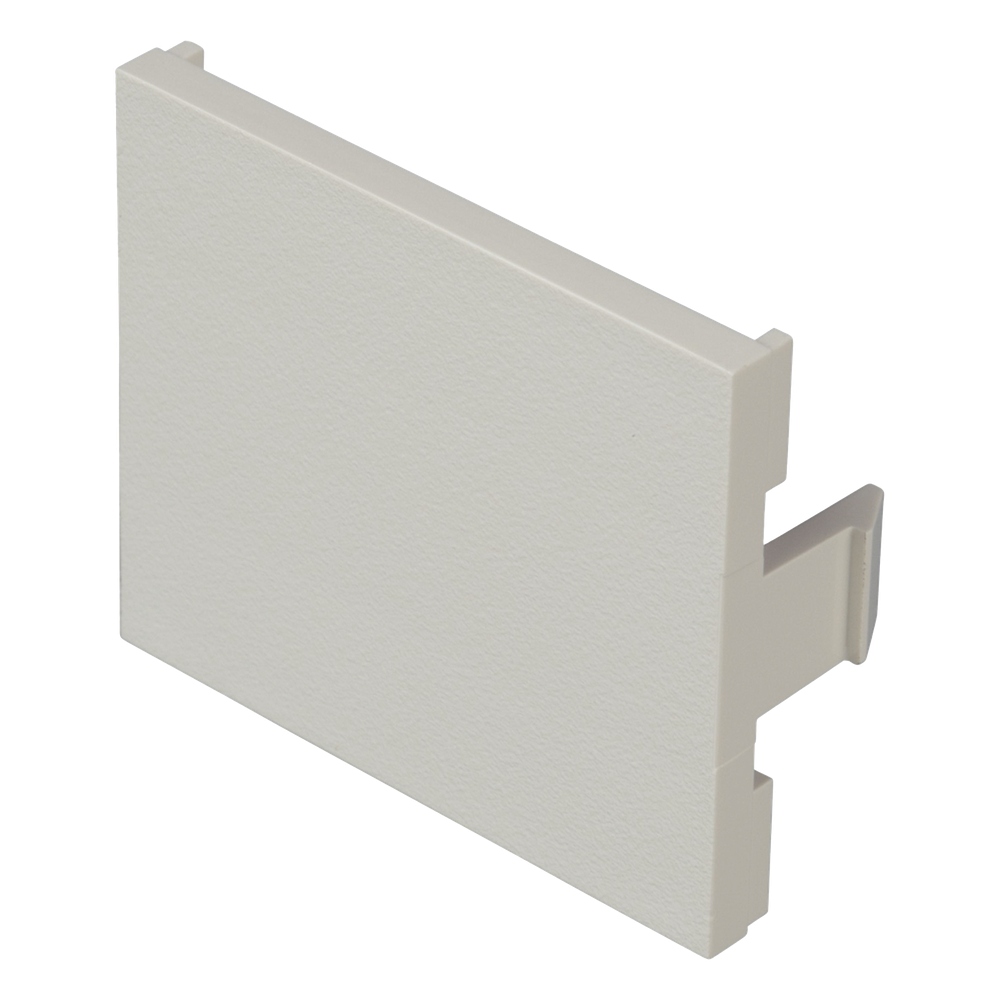 Módulo de Tapa Ciega (Inserto Ciego), de 1/2, Color Blanco Mate, 1 Pieza