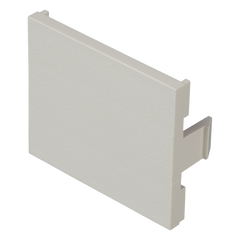 Módulo de Tapa Ciega (Inserto Ciego), de 1/2, Color Blanco Mate, 1 Pieza