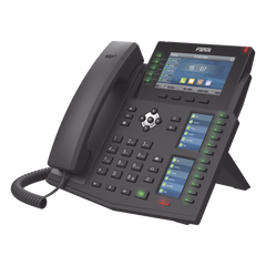 Teléfono IP Empresarial con Estándares Europeos, 20 lineas SIP con pantalla LCD a color, 60 teclas DSS/BLF, puertos Gigabit, IPv6, Opus , PoE/DC