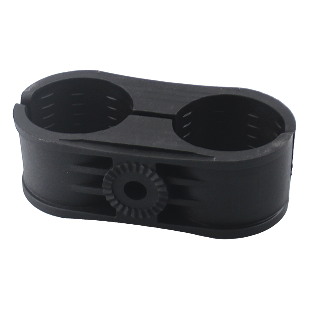 Paquete de 10 Sujetadores Plasticos Para Cable Coaxial de  2-1/4"