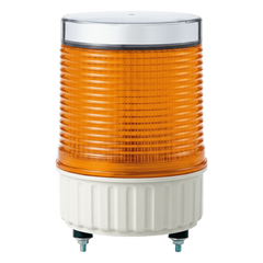 Luz LED destellante IP65, recargable solar en color Ámbar