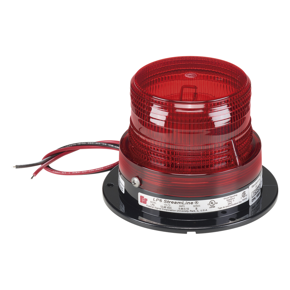 Luz Estroboscópica LED / 2.0 Joules / 65-95 FPM /120/240 Vac / Montaje en Superficie / Interior y Exterior IP / UL 1638