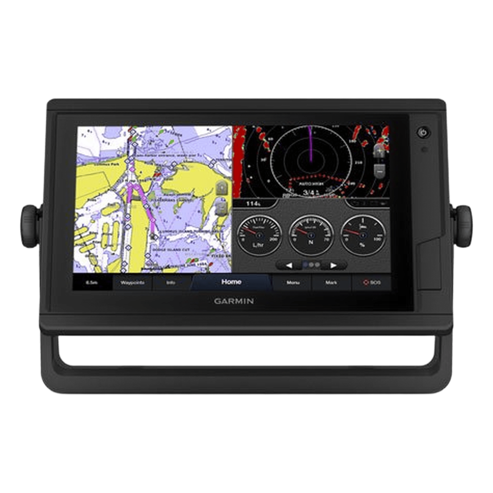 GPSMAP 922 PLUS / 9" WSVGA Táctil / 1024x600 px / GPS+GLONASS 10 Hz / IPX7 / 10-32V DC / Compatible Sondas Garmin / Mapas Garmin BlueChart LakeVü