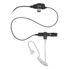 Kit de Micrófono-Audífono PLUS de 1 cable para KENWOOD NX-340/320/420, TKD-340, TK-3230/3000/3402/3312/3360/3170
