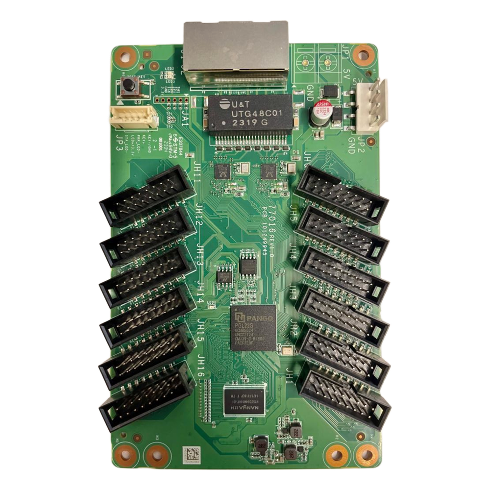 Tarjeta Receptora / 12 puertos /  Compatibles con Módulos Hikvision (serie DSD41Qxxx)
