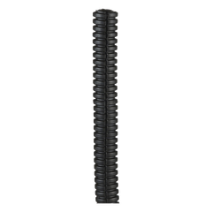 Tubo Corrugado Abierto para Protección de Cables, .75in (19.1 mm) de Diámetro, 30.5 m de Largo, Color Negro
