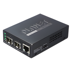 Convertidor de Medios con Doble Puerto SFP 1000BASE-FX/SX/LX y Puerto Ethernet 1000Base-T