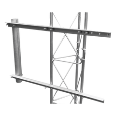 Brazo para Torre Arriostrada de Ángulo para tramos de 30, 35 y 45 cm de ancho.