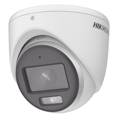 [ColorVu] Turret TURBOHD 3K (5 Megapixel) / Micrófono Integrado / Lente 3.6 mm / Imagen a Color 24/7 / 40 mts Luz Blanca / Exterior IP67 / dWDR / 4 Tecnologías