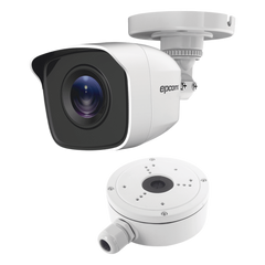KIT de Bala TURBOHD 2 Megapixel (1080p) + Caja de Conexión / Exterior IP66 / TVI-AHD-CVI-CVBS