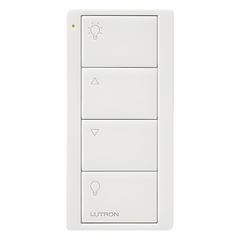 Control remoto inalámbrico Pico de 4 botones para control de zona de iluminación, compatible con Caseta Wireless, RA2 Select, RadioRA 3 y más sistemas Lutron