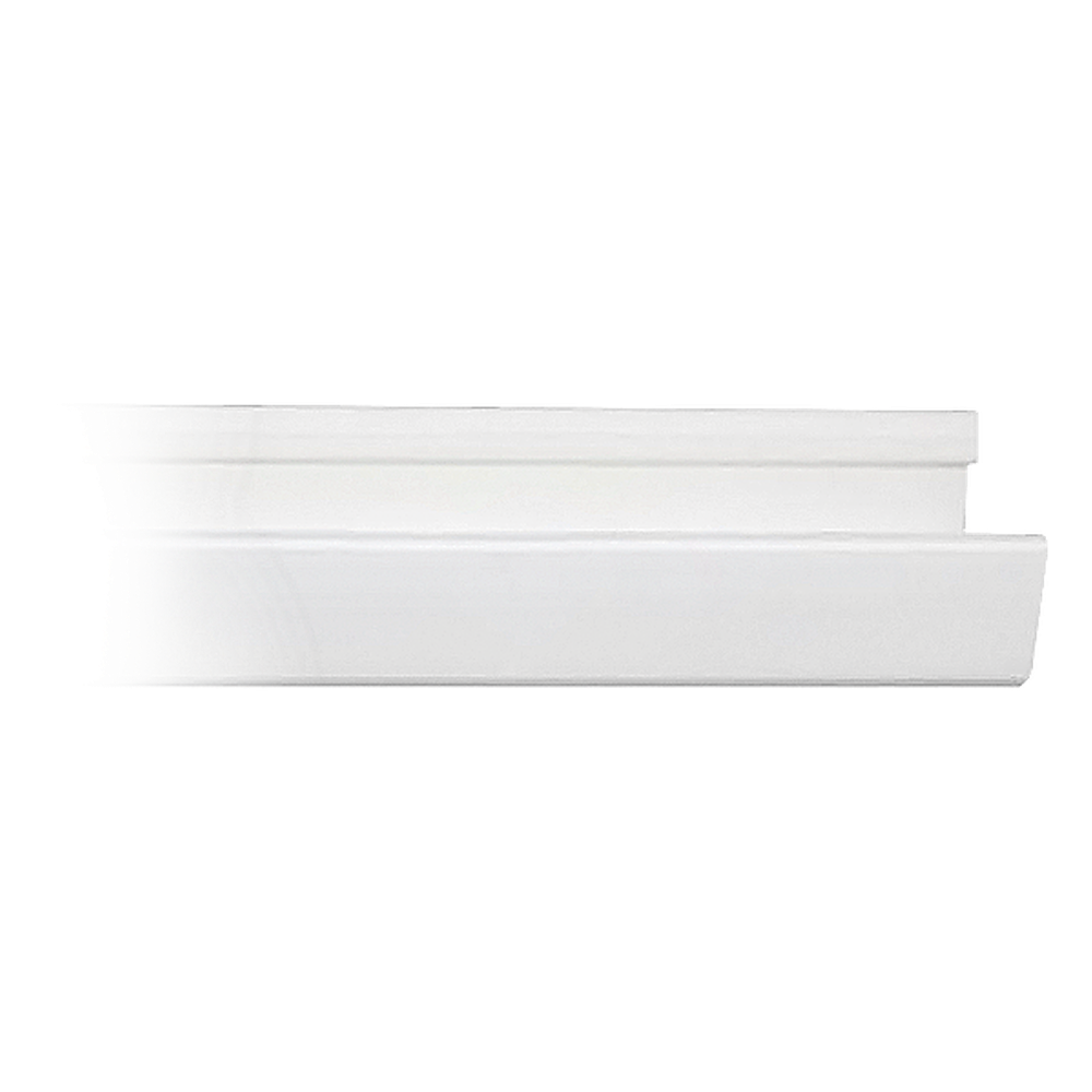 Canaleta blanca de PVC auto extinguible, con 2 plataformas, 4 cinthos TH 190, 2 thornillos 10 x 1 1/2”, 2 thorquetes TP2X. (9001-01250)