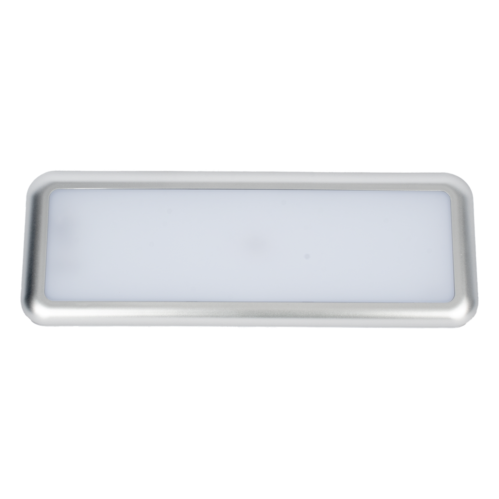 Luz LED Rectangular para interiores, 48 LED, 12-24 Vcd, 1392 lúmenes