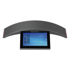 Teléfono - Audioconferencias IP Android 10, 12 líneas SIP con 12 cuentas, pantalla táctil  8", puertos Gigabit, Wi-Fi, Bluetooth, PoE, codec Opus, IPV4/IPV6 con gestión en la nube GDMS