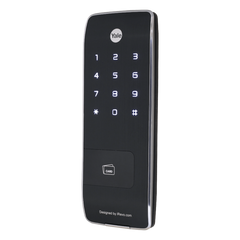 Cerrojo Slim / 11 mm / 40 Usuarios / Código PIN / Alarma / Cierre Automático / 4 Pilas AA / Puerto 9V / RF Opcional