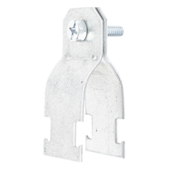 Abrazadera Unicanal para Conduit Pared Gruesa y PVC de 3/4" (19 mm).