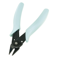 Pinza De Corte Micro de 5" (125 mm). Acero c/mango Ergonómico de PVC. Uso Electrónico. Corte al Ras.