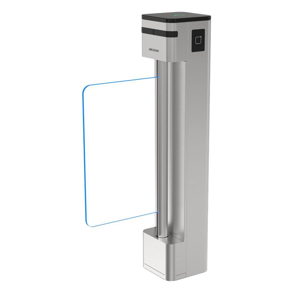 Puerta de Cortesía con Lectores MiFare y Panel Incluidos / Aleta de Acrílico 90 cms INCLUIDA / Motor Brushless / Sensores dToF / Apertura en Caso de Emergencia / 500,000 Tarjetas / Acero Inoxidable SUS304