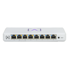 Switch Gigabit PoE+ Administrable / 8 puertos 10/100/1000 Mbps (4 de ellos PoE+ 802.3af/at) / Hasta 60W / Administración nube gratuita / Presupuesto de 60W
