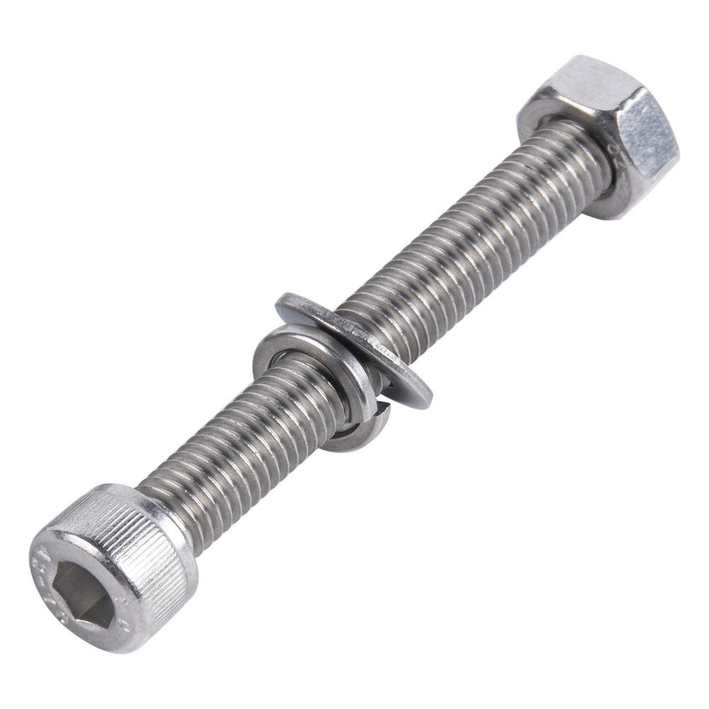 Tornillo acero inoxidable  M8*65 para montajes de modulos fotovoltaicos
