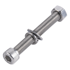 Tornillo acero inoxidable  M8*65 para montajes de modulos fotovoltaicos