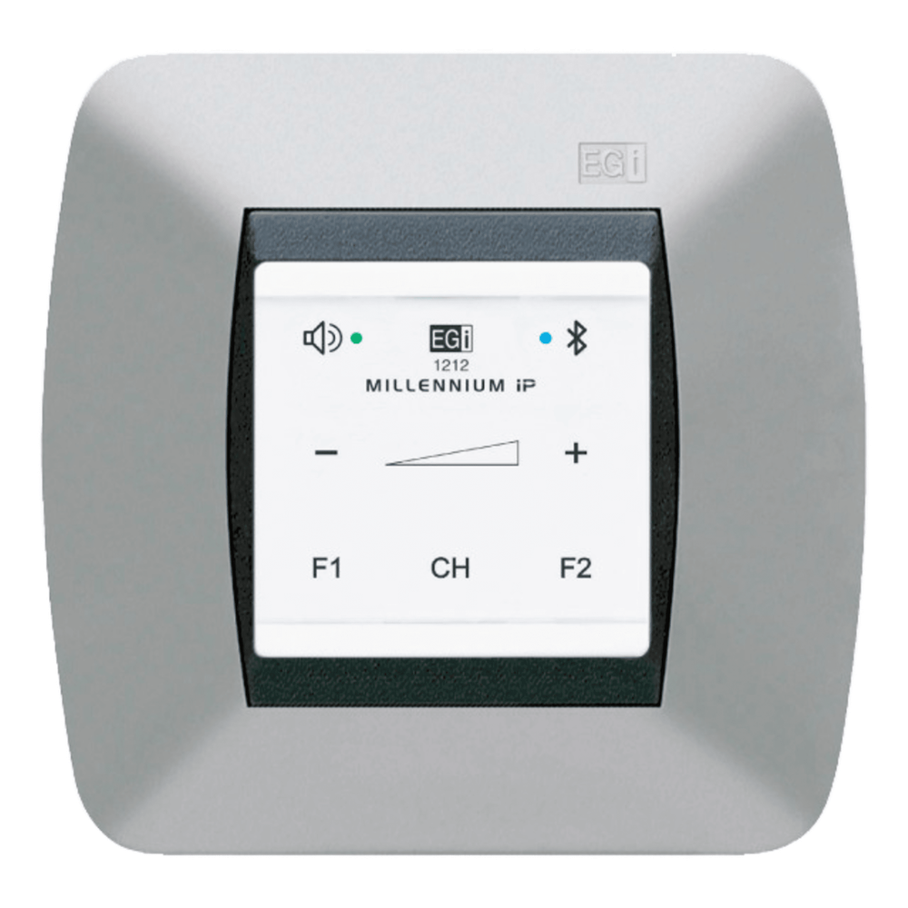 Mando Bluetooth IP | Control Táctil | Compatible Sistema Millennium | Alimentación PoE | Color Blanco |