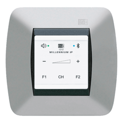 Mando Bluetooth IP | Control Táctil | Compatible Sistema Millennium | Alimentación PoE | Color Blanco |