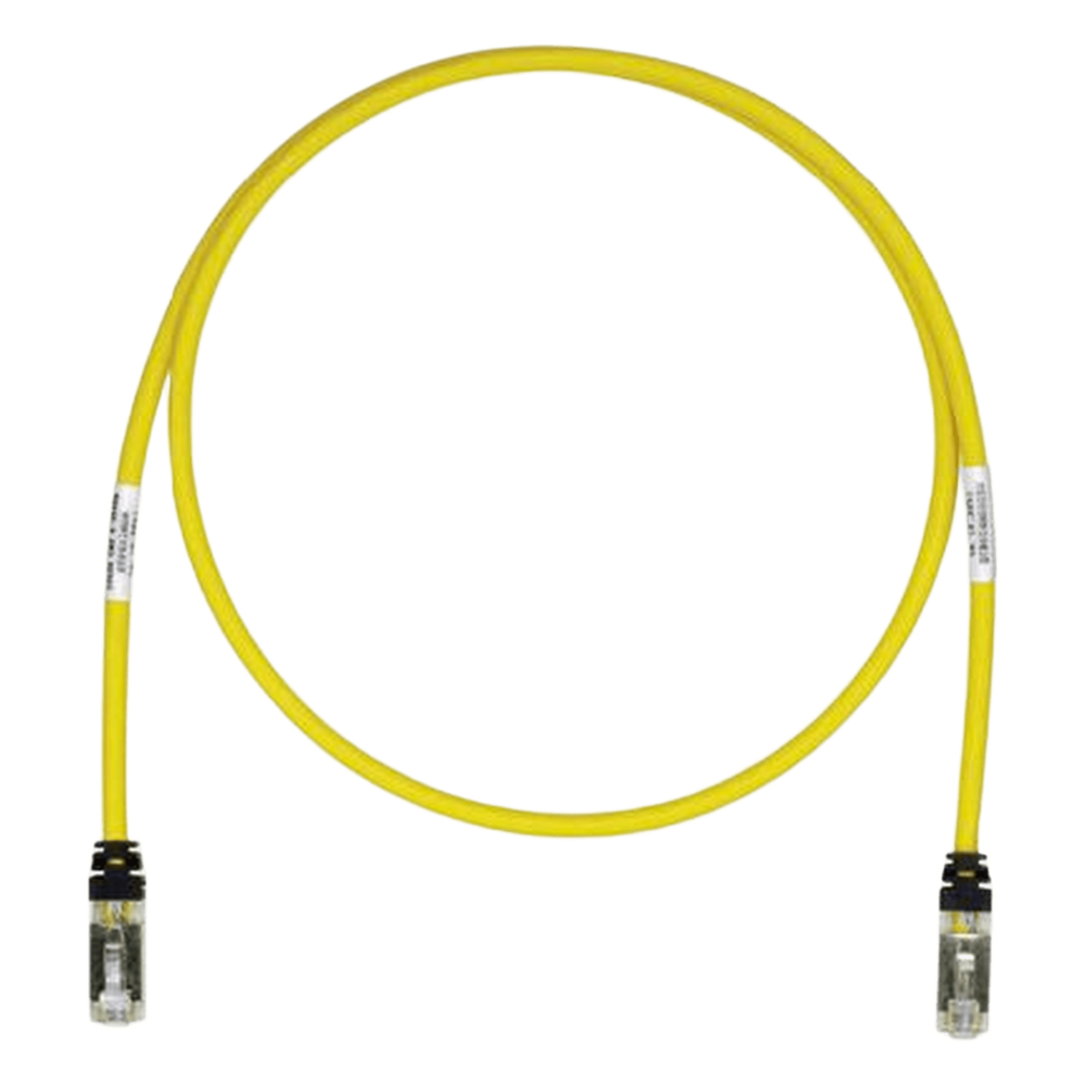 Patch Cord Cat6A, Blindado S/FTP, CM/LS0H, 5.18 Metros (17 Pies), Color Amarillo