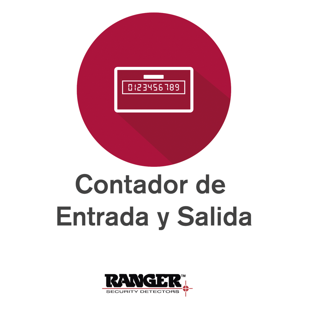 Opcion de Contador de Entradas y Salidas de Personas Para Arcos INTELLISCAN /  Solo Para Equipos Bajo Pedido / No Compatible con Arcos ya Instalados o Fabricados