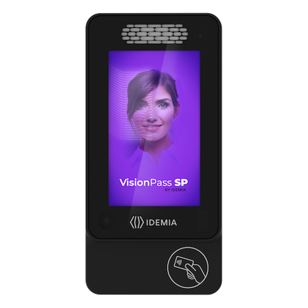 Lector facial Vision Pass SP MDI  con lector Iclass,  IP65