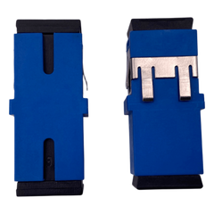 Módulo Acoplador de Fibra Óptica Simplex SC a SC Compatible con Fibra Monomodo, para Placas LP-FO-D12