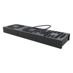 Kit de 3 Ventiladores 110 Vca (12 x 12 cm) con Clavija para Gabinete de Piso