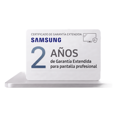 Extension de garantia 2 años adicionales para pantallas profesionales modelo BE65F