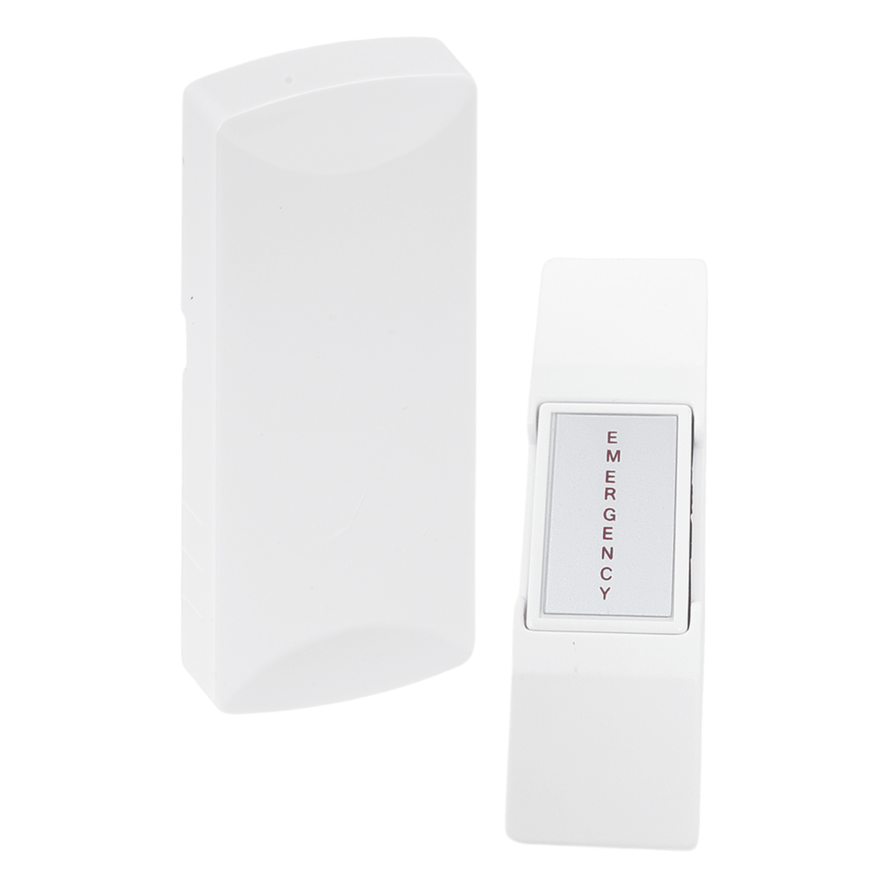 Botón de Pánico SF12EMG con Transmisor Inalámbrico, ideal para Alarma Vecinal