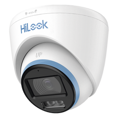 [Dual Light + ColorVu] Turret TurboHD 3K / 5 Megapixel / Lente 3.6 mm / 40 mts IR EXIR + 40 mts Luz Blanca / Micrófono Integrado / Exterior IP67 / dWDR