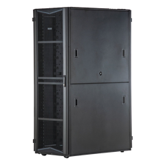 Gabinete FlexFusion para Centros de Datos, 42 UR, 800 mm de Ancho, 1070 mm de Profundidad, Fabricado en Acero, Color Negro