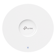 Access Point Wi-Fi 6 / AX6000 Dual-Band 8-Stream / Montaje en Techo / 4804 Mbps en 5 GHz + 1148 Mbps en 2.4 GHz / Puerto 2.5G PoE / 160 MHz, MU-MIMO, OFDMA, 1024-QAM / Gestión Cloud Omada SDN