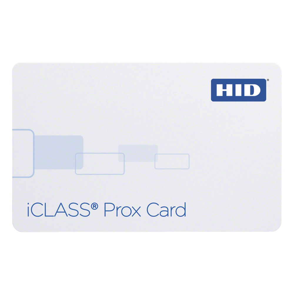 Tarjeta DUAL iClass + Proximidad 2120/ PVC Compuesto/ Garantía de por Vida