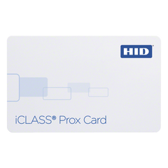 Tarjeta DUAL iClass + Proximidad 2120/ PVC Compuesto/ Garantía de por Vida